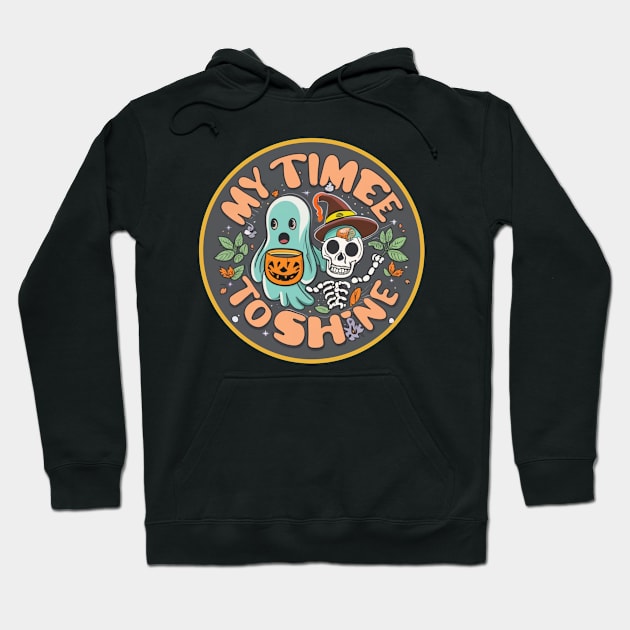 My Time To Shine Fall October Vibes Hoodie by Afternoon Leisure